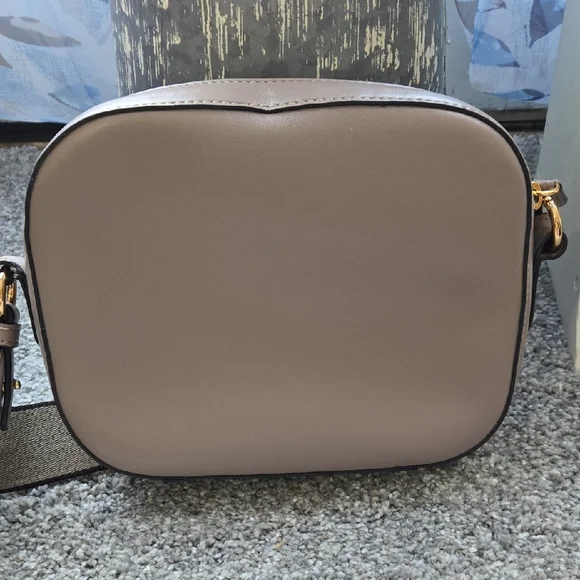 Stella McCartney Beige Crossbody with Logo Strap - Picture 3 of 13